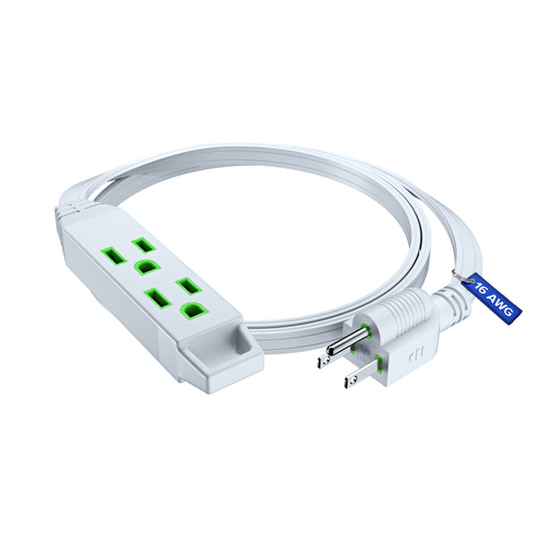 3-Outlet Extension Cord 16 Gauge