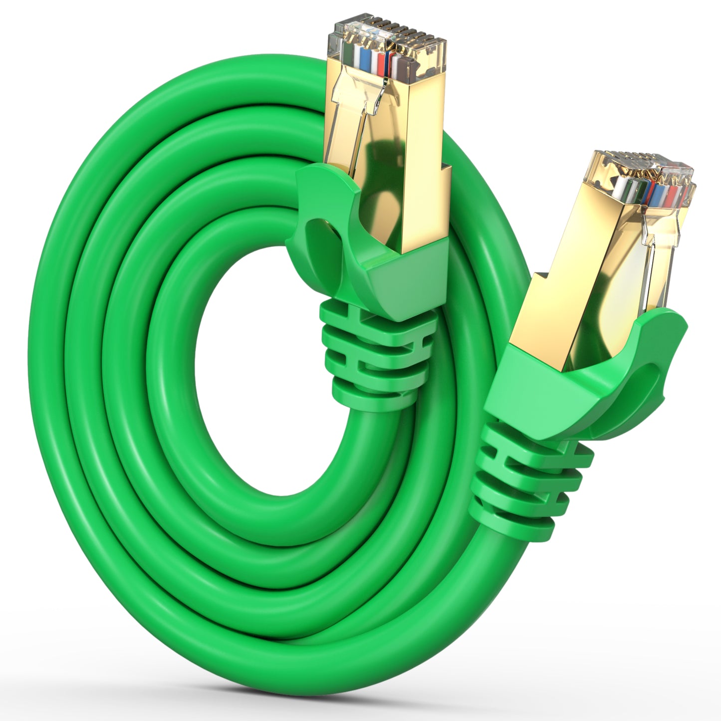 Cat 7 Ethernet Cable High-Speed Cat7 Internet & Network LAN Patch Cables, RJ45 Connectors