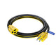 Maximm Extension Cord 1 Outlet 16 Gauge, Colored Wire,  ETL Listed