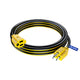 Maximm Extension Cord 1 Outlet 16 Gauge, Colored Wire,  ETL Listed