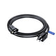 Maximm Extension Cord 1 Outlet 16 Gauge, Colored Wire,  ETL Listed