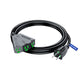 Maximm Heavy Duty 10 Gauge  Extension Cord Black, ETL Listed, 3 Prong Plug 3-Outlet Indoor Power Cord