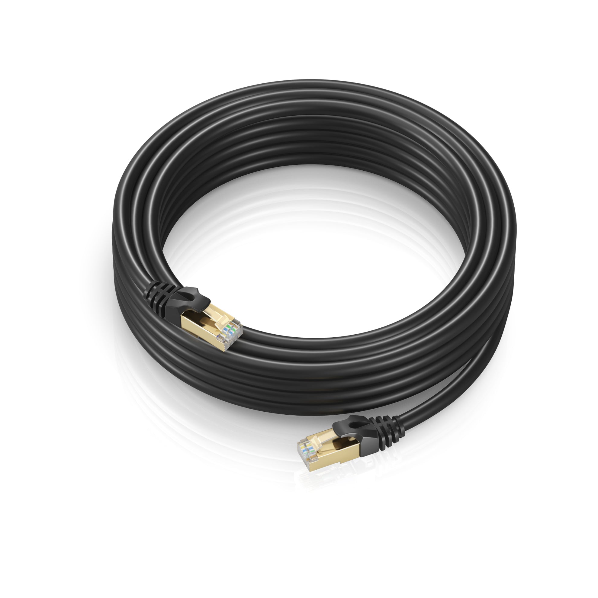 Cat 7 Ethernet Cable High-Speed Cat7 Internet & Network LAN Patch Cables, RJ45 Connectors