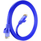 Cat6 Ethernet Cable Flat High-Speed Network Cables for Gaming, Streaming, Router, Modem, PC, PS5, Xbox - Durable & Space-Saving Design
