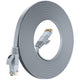 Cat6 Ethernet Cable Flat High-Speed Network Cables for Gaming, Streaming, Router, Modem, PC, PS5, Xbox - Durable & Space-Saving Design