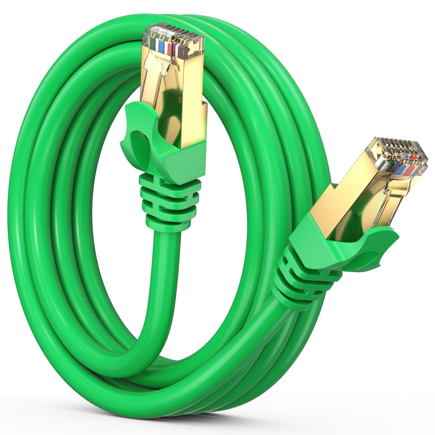 Cat 7 Ethernet Cable High-Speed Cat7 Internet & Network LAN Patch Cables, RJ45 Connectors