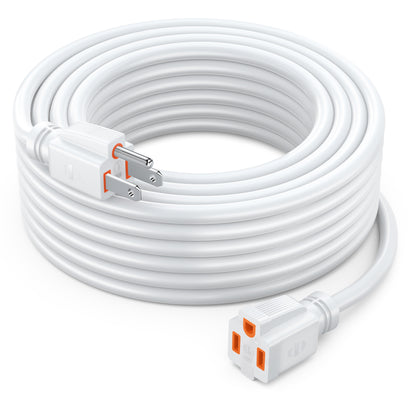 Extension Cord Power Cords Indoor 16 Gauge Wire Heavy Duty ETL Listed