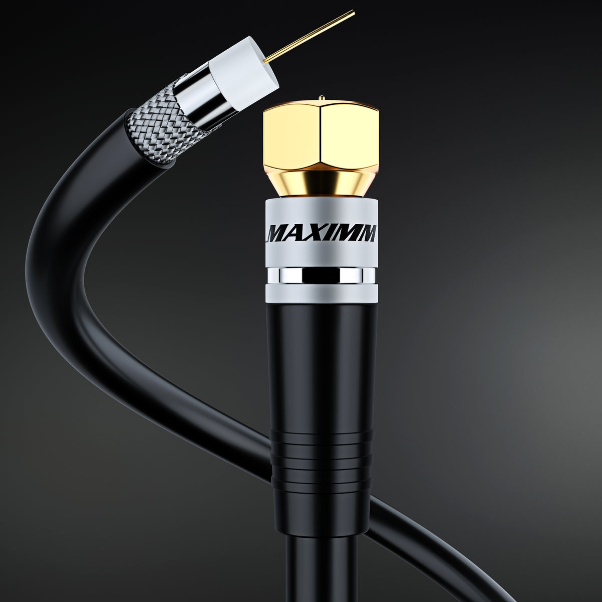 Black / 3 FT, Black / 10 FT, Black / 12 FT, Black / 15 FT, Black / 25 FT, Black / 30 FT, Black / 50 FT, Black / 100 FT