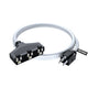 Extension Cord with 3 Outlets, 14 Gauge Indoor/Outdoor