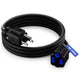Maximm Extension Cord 1 Outlet 16 Gauge, Colored Wire,  ETL Listed