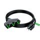 Extension Cord with 3 Outlets, 14 Gauge Indoor/Outdoor