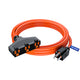 Extension Cord with 3 Outlets, 14 Gauge Indoor/Outdoor