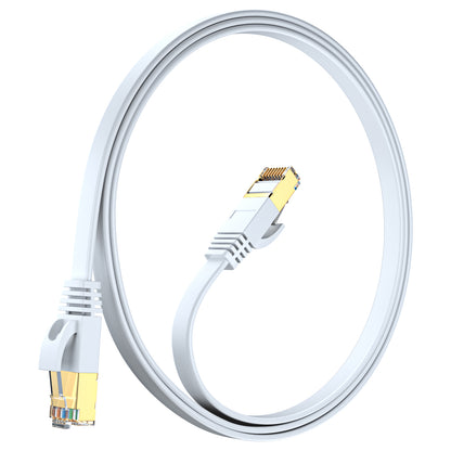 Maximm Cat7 Flat Ethernet Cable Short Internet Cable