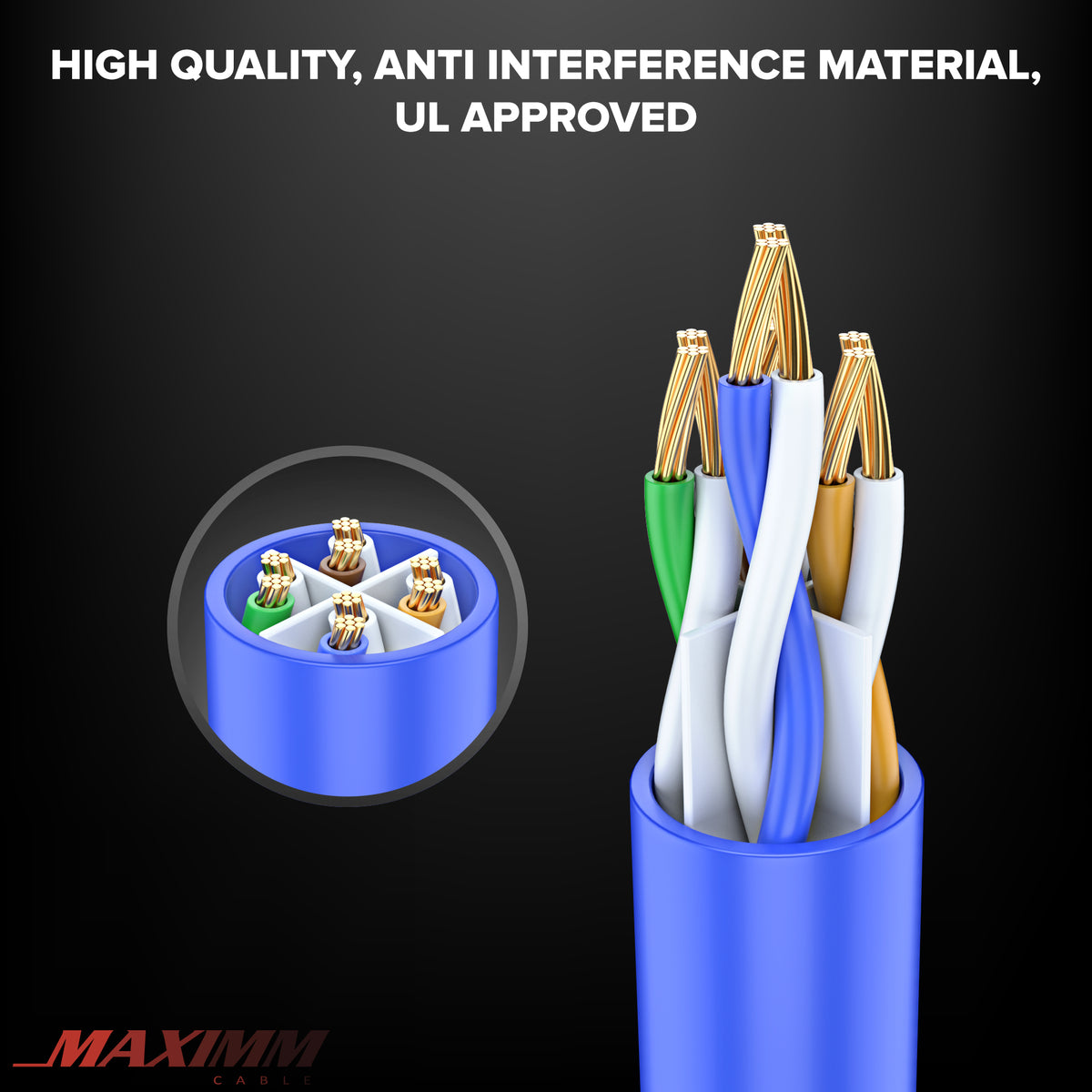 Cat 6 Ethernet Cable Pure Copper