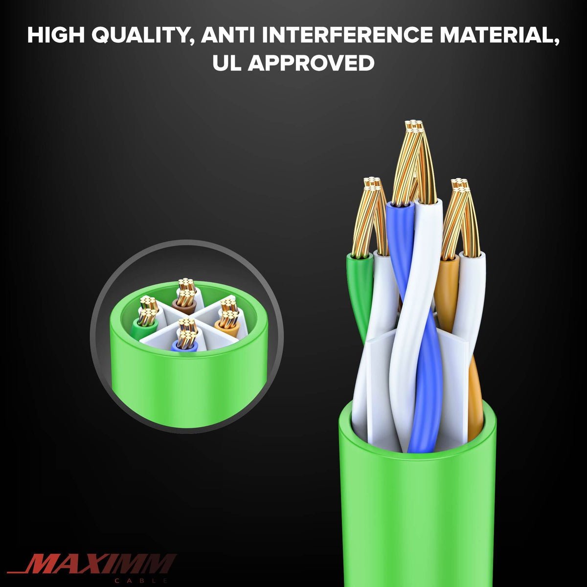 Cat 6 Ethernet Cable Pure Copper