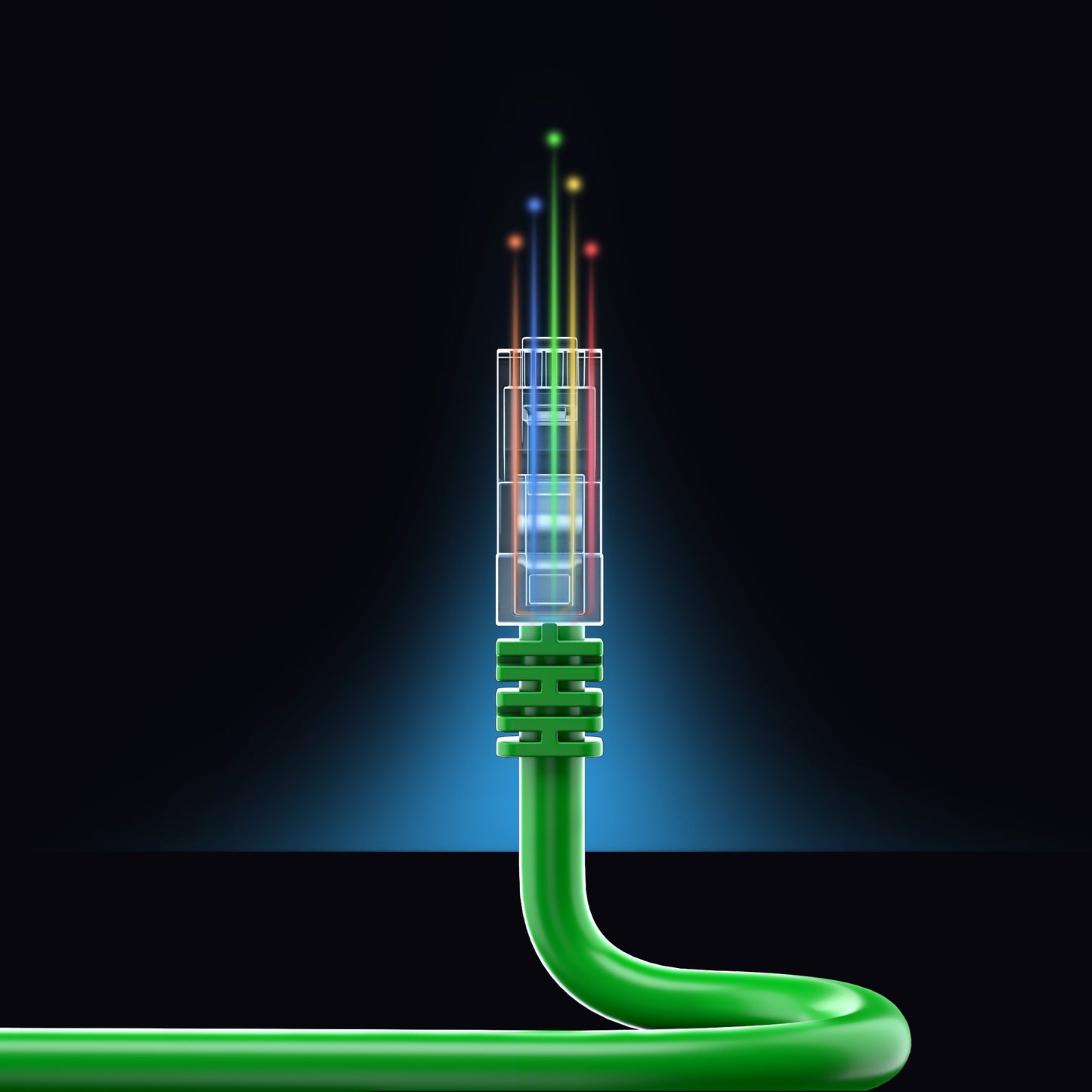 Green / 0.9 FT, Green / 3 FT, Green / 6 FT, Green / 10 FT, Green / 15 FT