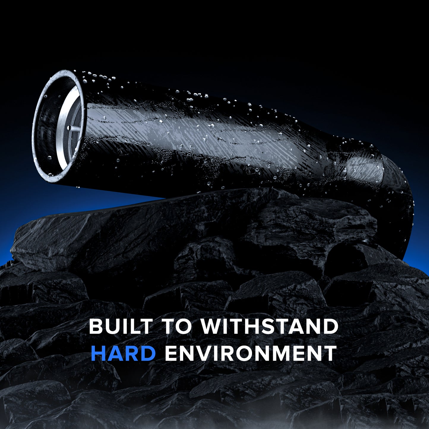 Maximm Coaxial Cable - Outdoor RG6 Coax Cable, with Gold Plated F-Connectors