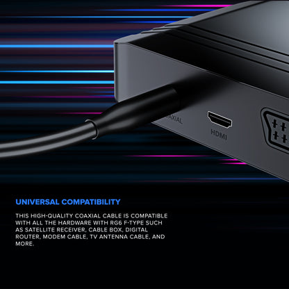 Coaxial Cable Outdoor 50 Pack