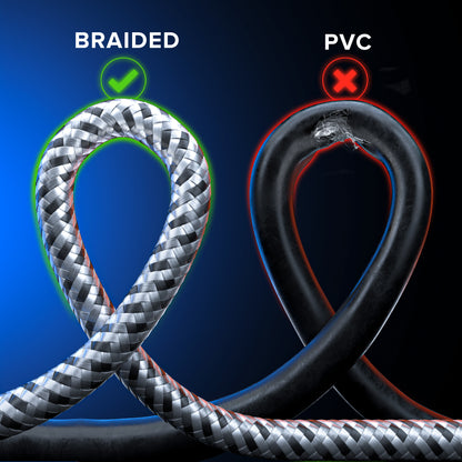 Coaxial Cable Braided 50 Pack