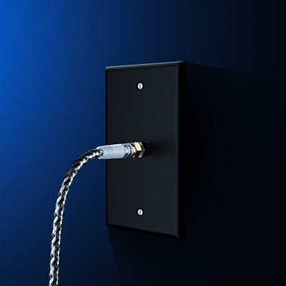 Coaxial Cable Braided 25 Pack