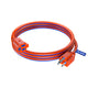 Maximm Extension Cord 1 Outlet 16 Gauge, Colored Wire,  ETL Listed