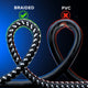 Maximm Cat7 Ethernet Cable Braided Network LAN Internet Cable Cord, Patch Cable