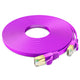 Maximm Cable Cat7 Flat Ethernet Cable, 10 Gbps, 600 MHz, Shielded RJ45 Gold Connectors Ultra-Thin Flexible Design for Home & Office Networking
