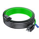 Maximm Extension Cord 1 Outlet 16 Gauge, Colored Wire,  ETL Listed