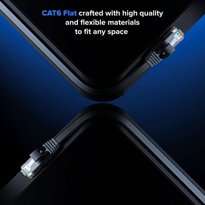 Black / 0.6 FT, Black / 1 FT, Black / 1.5 FT, Black / 3 FT, Black / 6 FT, Black / 10 FT, Black / 12 FT, Black / 15 FT, Black / 20 FT, Black / 25 FT, Black / 50 FT, Black / 100 FT