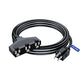 Extension Cord with 3 Outlets, 16 Gauge Indoor/Outdoor (2 Tone)