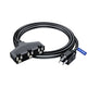 Extension Cord with 3 Outlets, 16 Gauge Indoor/Outdoor (2 Tone)