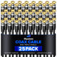 Coaxial Cable Trishield Straight to Straight End 25 Pack