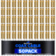 Coaxial Cable Quadshield Straight to Straight End 50 Pack