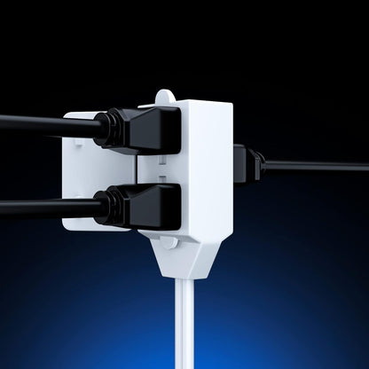 3-Outlet Extension Cord with Foot Switch