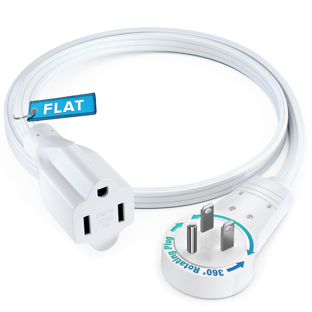 1 FT / White