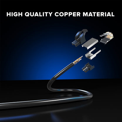 Cat6 Ethernet Extension Cable Male-Female