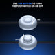 Maximm Extension Cord with on and Off Switch, Flat Plug Extension Cord with Multiple Outlets