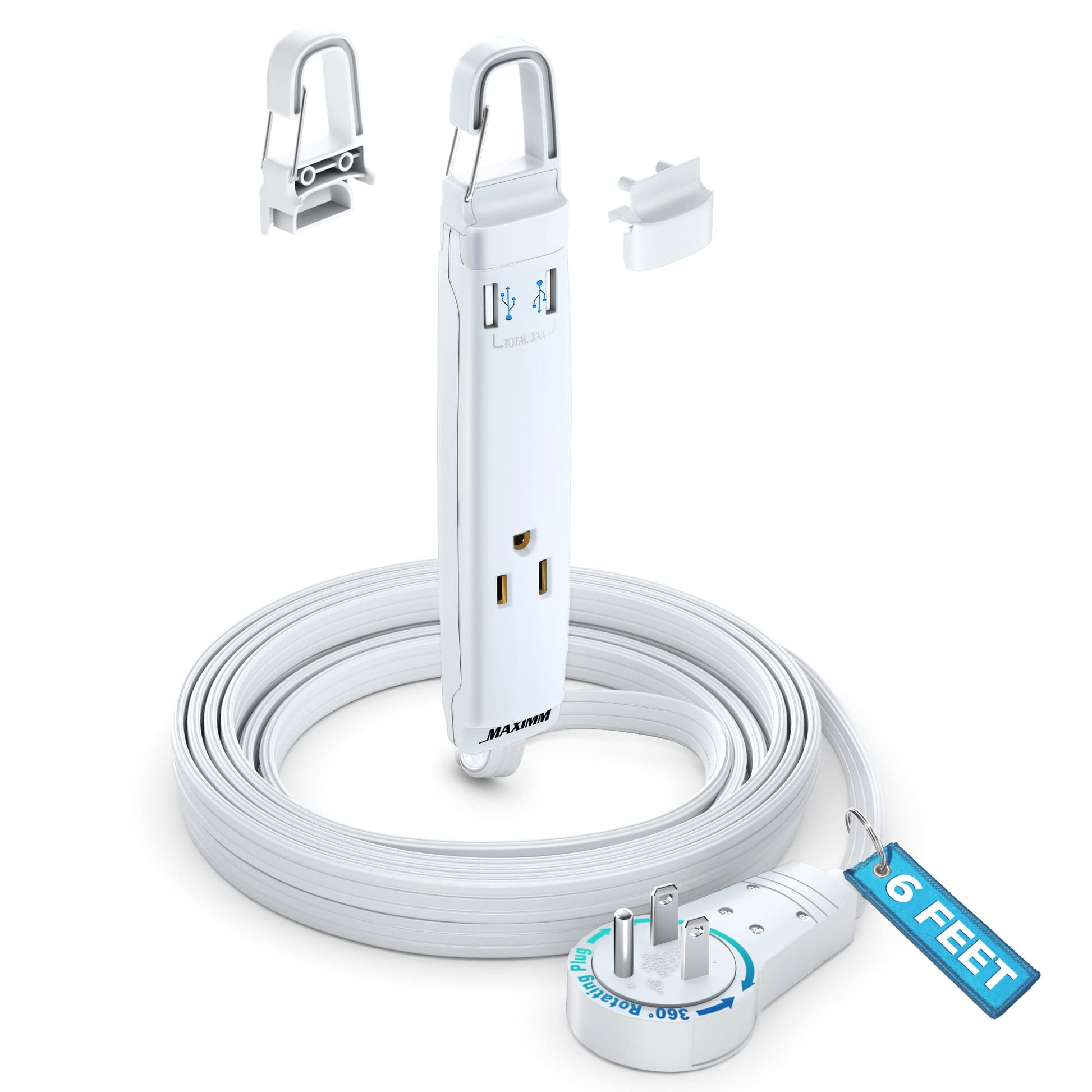 USB A With Hook / 6 FT