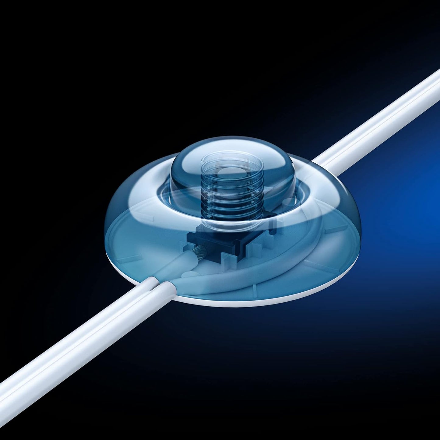 Maximm Extension Cord with on and Off Switch, Flat Plug Extension Cord with Multiple Outlets