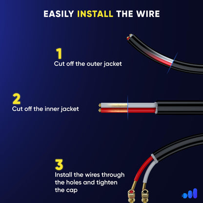 12AWG / Black / 50 FT, 12AWG / Black / 100 FT, 12AWG / Black / 200 FT, 12AWG / Black / 250 FT, 14AWG / Black / 50 FT, 14AWG / Black / 100 FT, 14AWG / Black / 200 FT, 14AWG / Black / 250 FT, 16AWG / Black / 50 FT, 16AWG / Black / 100 FT, 16AWG / Black / 200 FT, 16AWG / Black / 250 FT