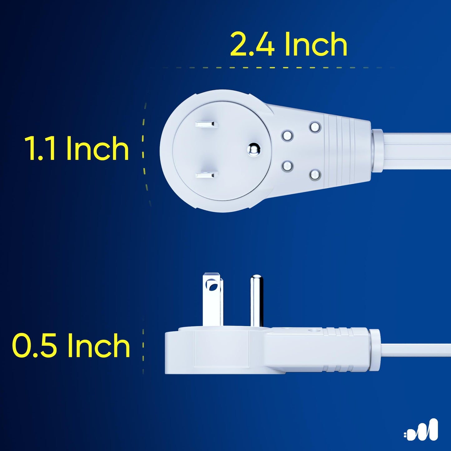 1 FT / White, 2 FT / White, 3 FT / White, 6 FT / White, 10 FT / White, 15 FT / White, 25 FT / White, 30 FT / White, 50 FT / White