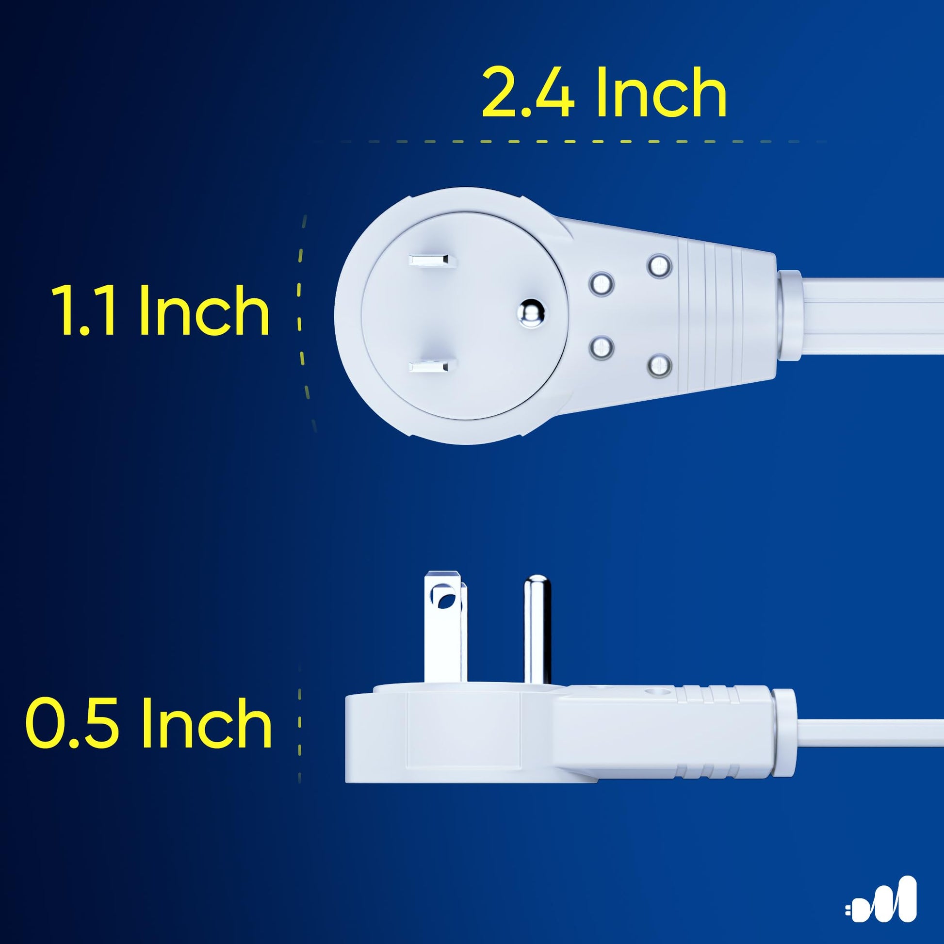 1 FT / White, 2 FT / White, 3 FT / White, 6 FT / White, 10 FT / White, 15 FT / White, 25 FT / White, 30 FT / White, 50 FT / White