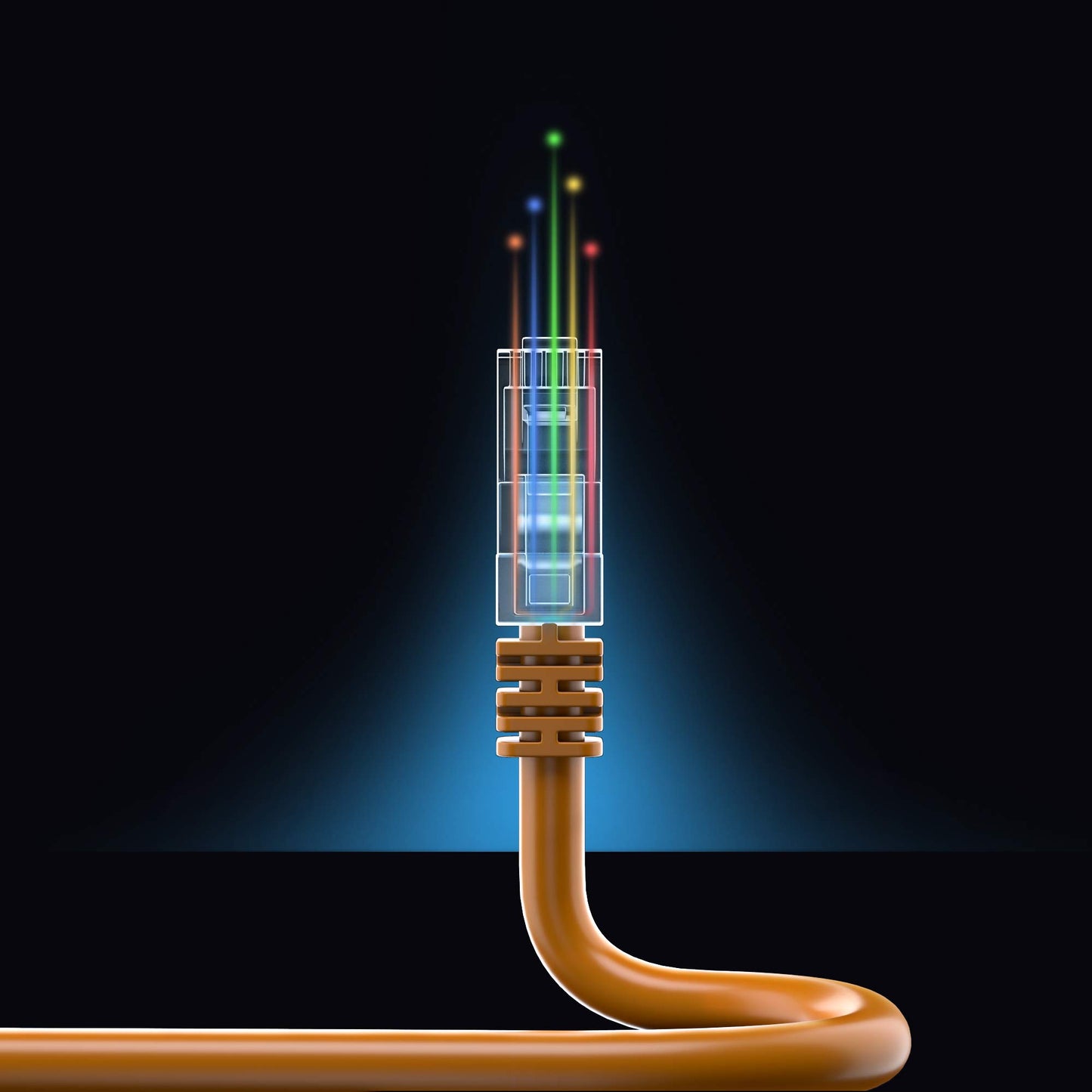 Orange / 0.9 FT, Orange / 1 FT, Orange / 3 FT, Orange / 6 FT, Orange / 10 FT, Orange / 15 FT, Orange / 25 FT, Orange / 50 FT, Orange / 250 FT, Orange / 300 FT
