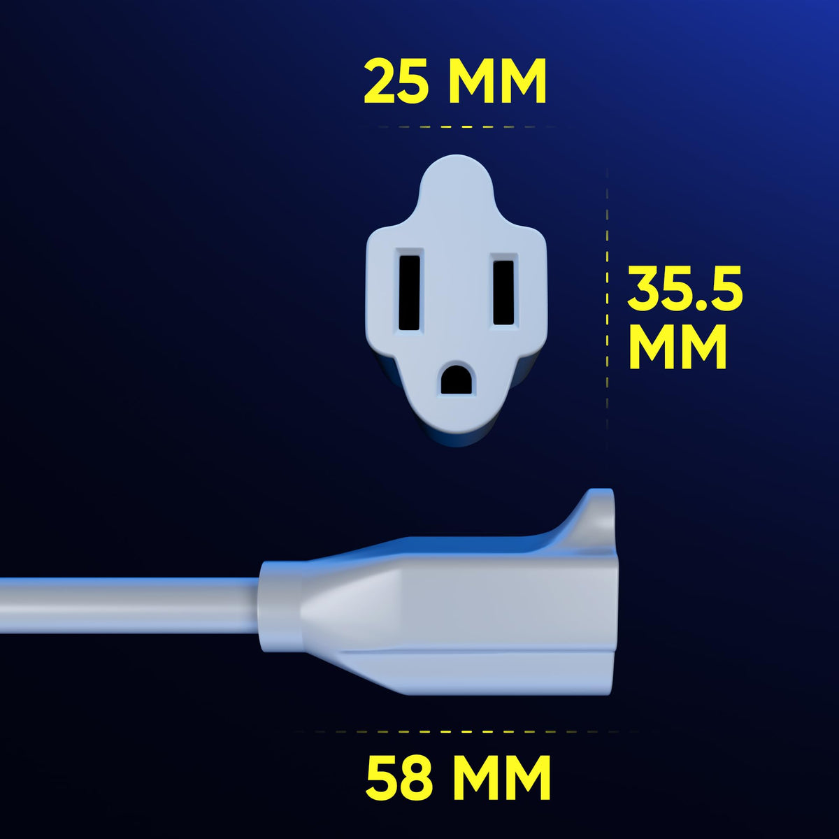 1 FT / White, 3 FT / White, 6 FT / White, 15 FT / White, 25 FT / White, 30 FT / White, 50 FT / White
