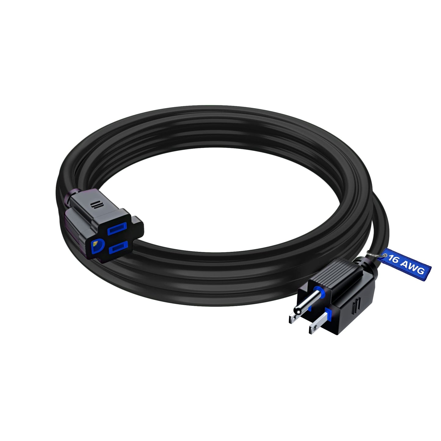 1-Outlet Extension Cord, 16 Gauge