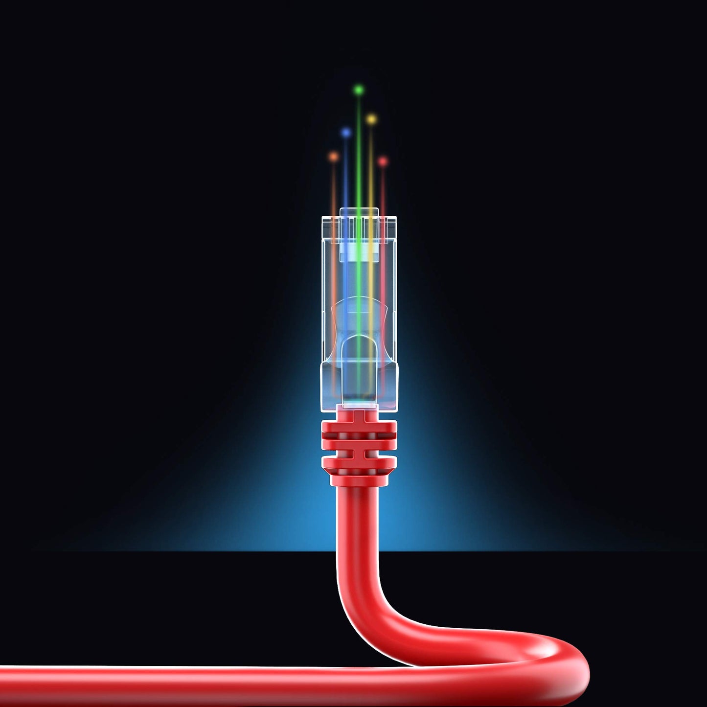 Red / 8 FT, Red / 12 FT, Red / 15 FT, Red / 20 FT, Red / 25 FT, Red / 30 FT, Red / 40 FT