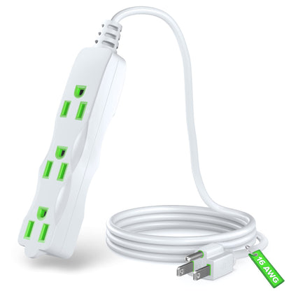 3 FT / White (Green Inserts)