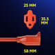 1 FT / Orange, 3 FT / Orange, 6 FT / Orange