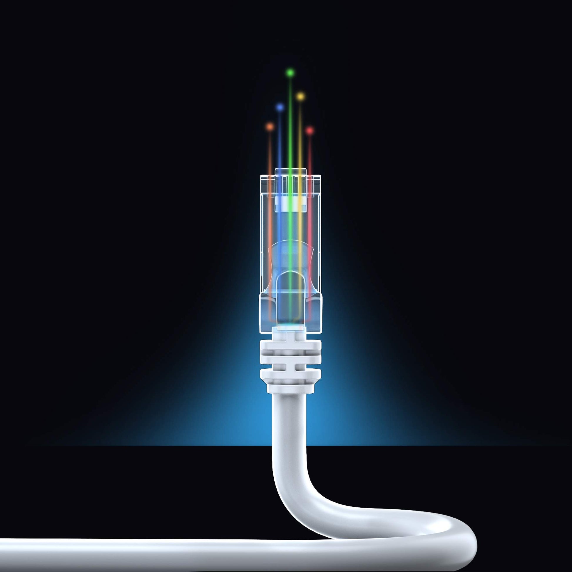 White / 1 FT, White / 1.5 FT, White / 6 FT, White / 10 FT, White / 15 FT, White / 20 FT, White / 25 FT, White / 50 FT, White / 75 FT, White / 100 FT, White / 200 FT, White / 250 FT