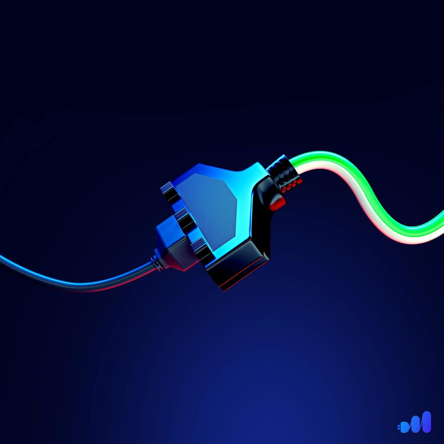 Extension Cord with 3 Outlets, 14 Gauge Indoor/Outdoor (3 Tone)